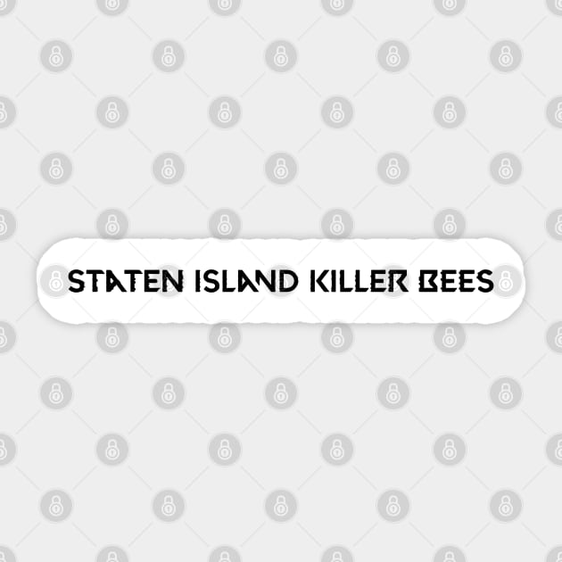 Wutang clan Staten island killer bees Sticker by Kimpoel meligi